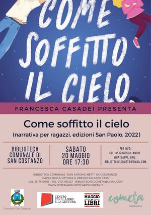 locandina come soffitto il cielo