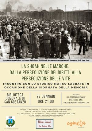 locandina giornata della memoria