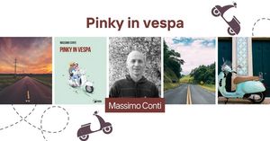 pinky in vespa