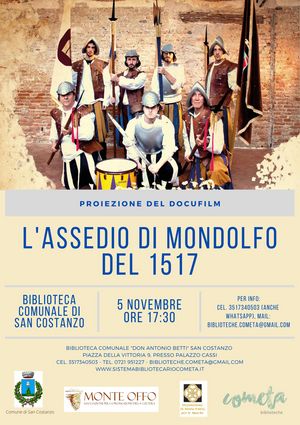 locandina assedio di mondolfo