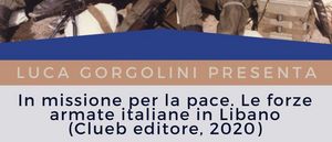 locandina in missione per la pace