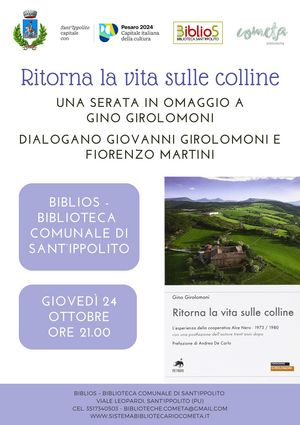 locandina gino girolomoni